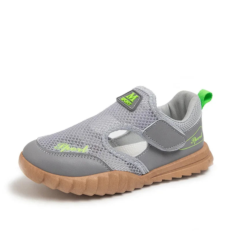 2024 Fashion Sneakers for Boys Summer Sports Sandals Little Girls Hollow Breathable Running Shoes Children Summer Sneaker G06062