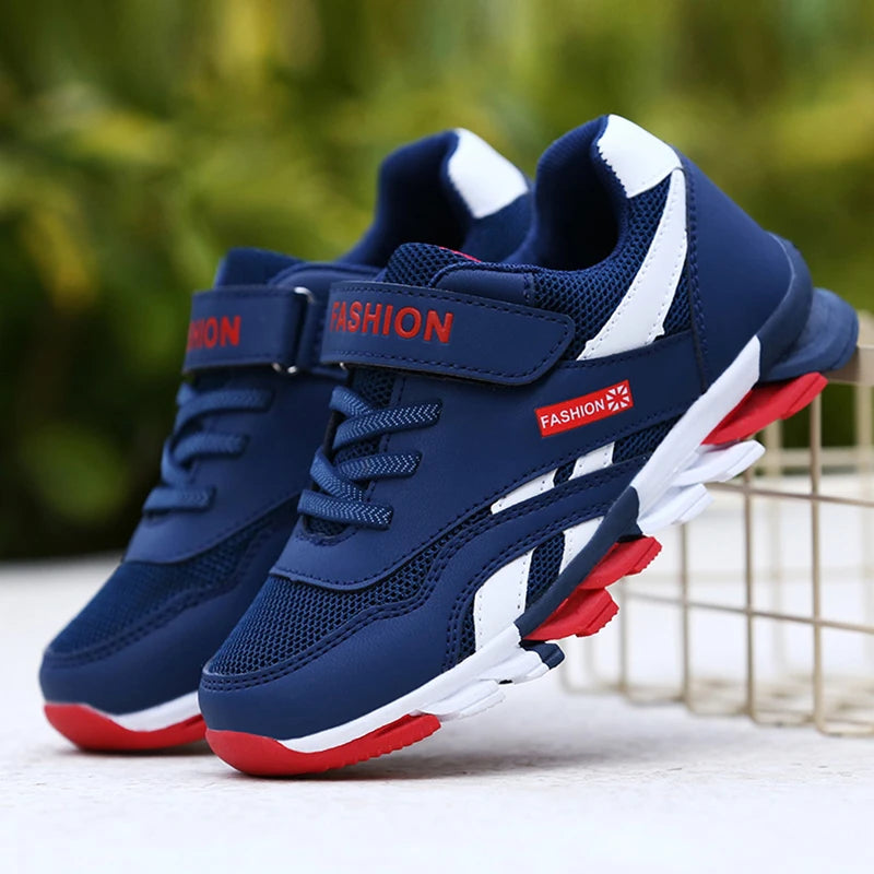 Children Sport Shoes for Boys Breathable Sneaker Lightweight Soft Soled Running Shoes Comfort Students Walking Casual Shoes