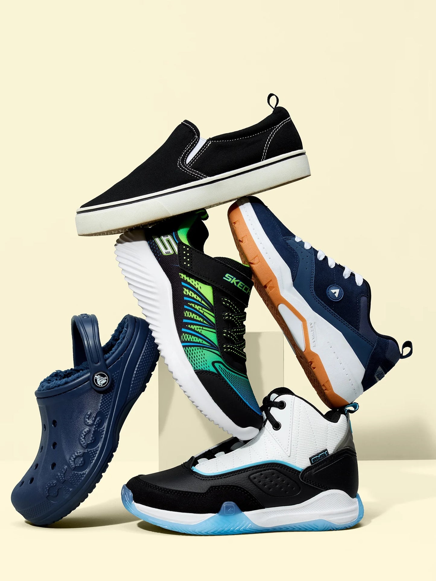 Little & Big Boys Lace-Up Basketball Sneakers 2.0
