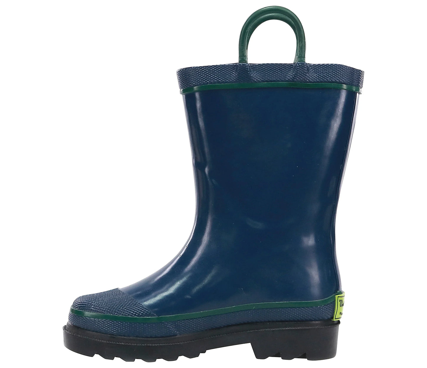 Unisex Kids Waterproof Rain Boot, Navy, 3