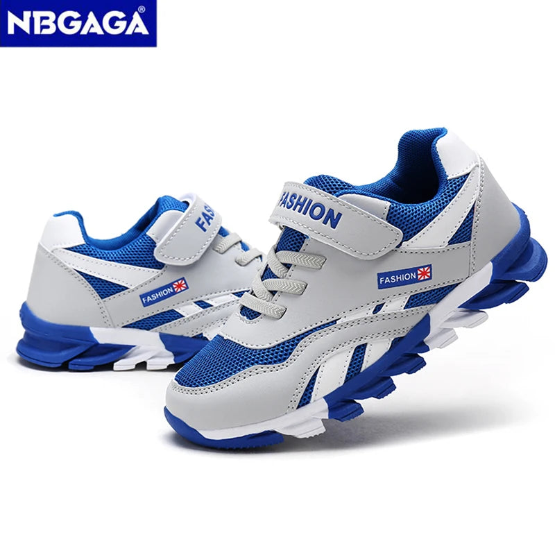 Children Sport Shoes for Boys Breathable Sneaker Lightweight Soft Soled Running Shoes Comfort Students Walking Casual Shoes