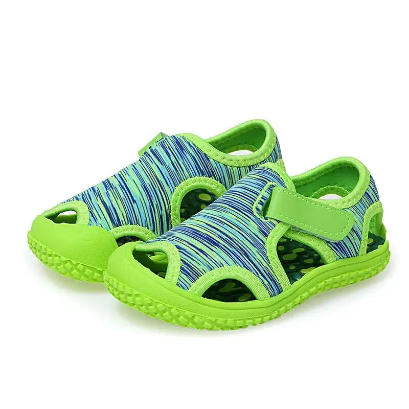 Children Sandals for Boys and Girls, Summer Toe-Cap Sports Sandals, Beach Shoes