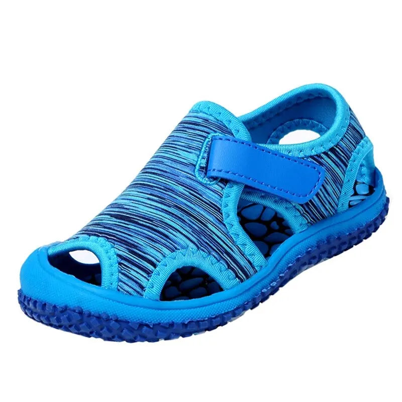 Children Sandals for Boys and Girls, Summer Toe-Cap Sports Sandals, Beach Shoes