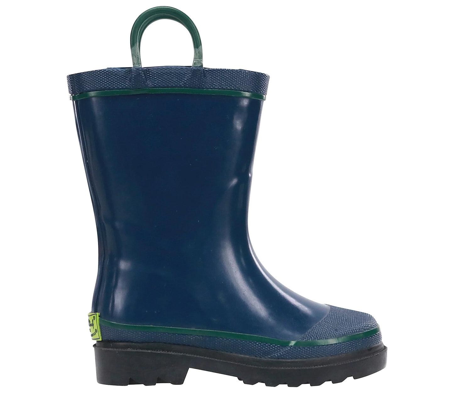 Unisex Kids Waterproof Rain Boot, Navy, 3