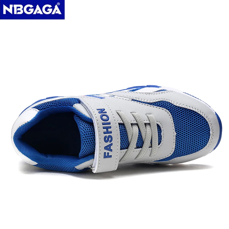 Children Sport Shoes for Boys Breathable Sneaker Lightweight Soft Soled Running Shoes Comfort Students Walking Casual Shoes