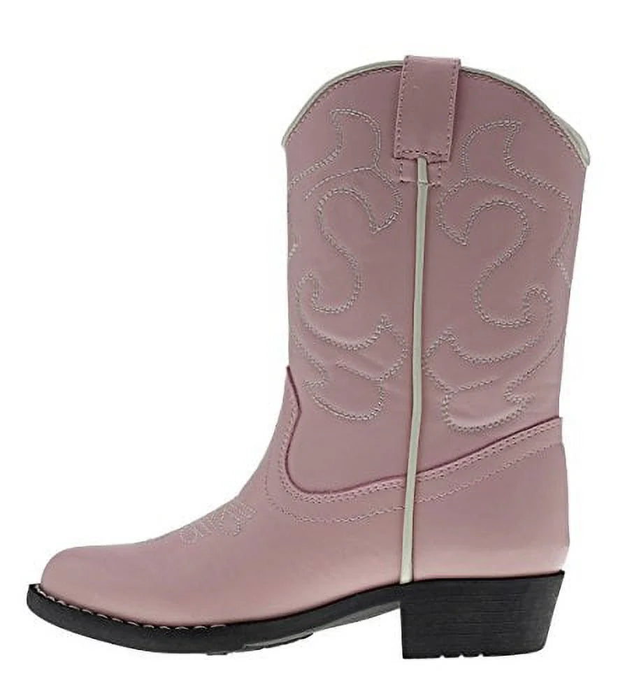 Lil Cowboy Pointed Toe Classic Western Boots (Toddler/Little Kid)