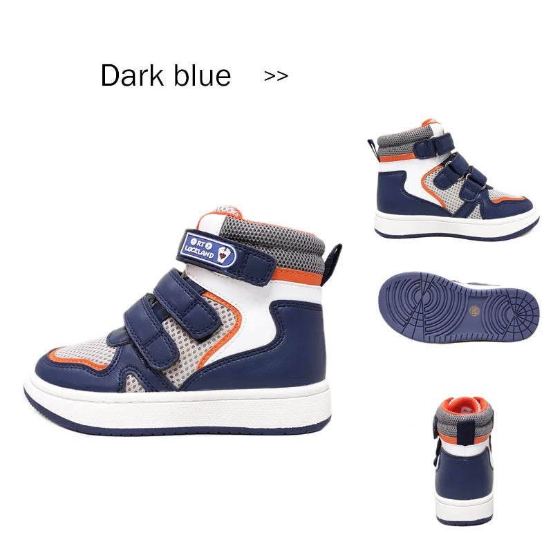 Toddlers Boys Medical Orthopedic Shoes for Kids Mesh Leather Children Sneakers Clubfoot Flatfeet Ankle Support Tennis Footwear