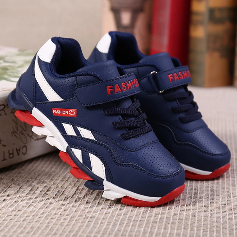 Children Sport Shoes for Boys Breathable Sneaker Lightweight Soft Soled Running Shoes Comfort Students Walking Casual Shoes