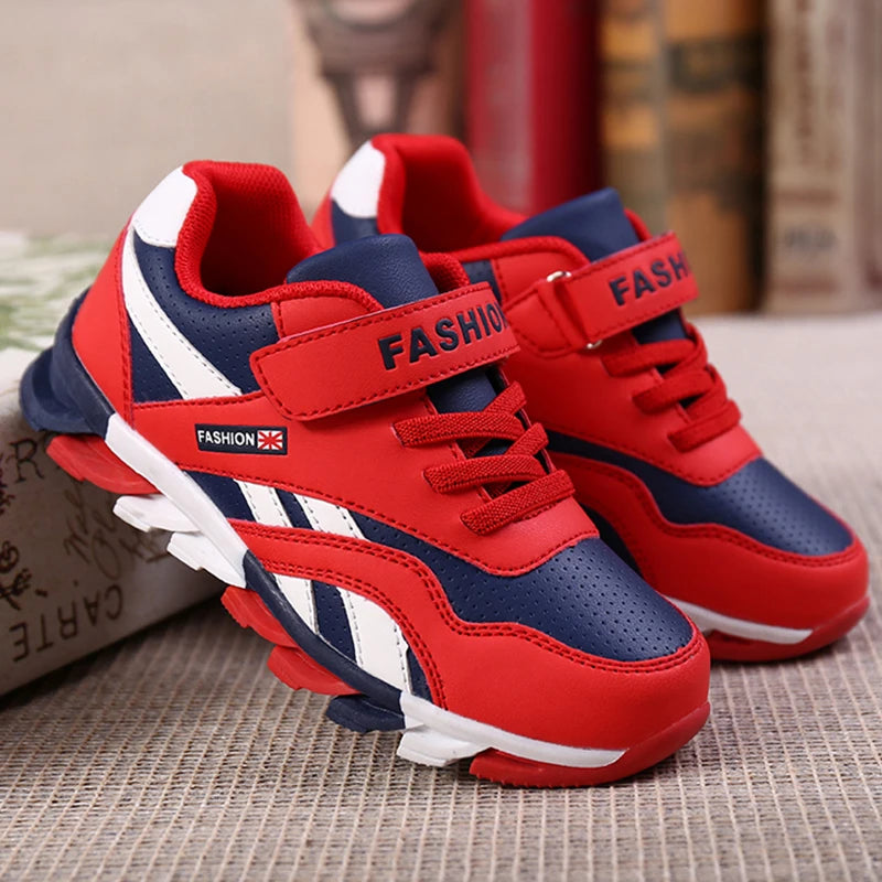 Children Sport Shoes for Boys Breathable Sneaker Lightweight Soft Soled Running Shoes Comfort Students Walking Casual Shoes