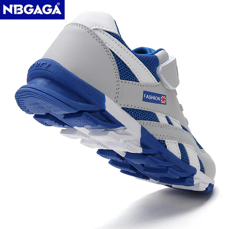 Children Sport Shoes for Boys Breathable Sneaker Lightweight Soft Soled Running Shoes Comfort Students Walking Casual Shoes
