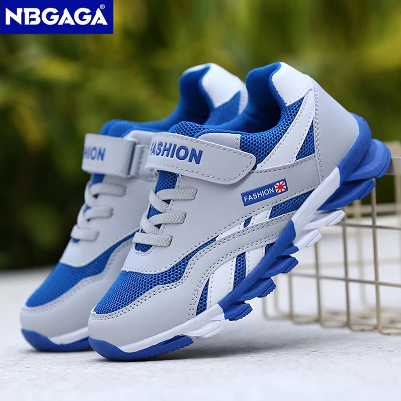 Children Sport Shoes for Boys Breathable Sneaker Lightweight Soft Soled Running Shoes Comfort Students Walking Casual Shoes