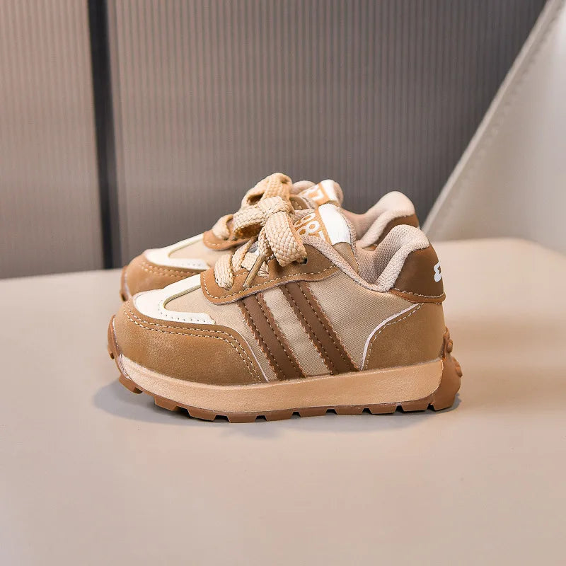 PU Leather Kid'S Sneakers Ergonomics Waterproof Running Sport Shoes for Baby Boys Girl'S Running Shoes Children Sneakers