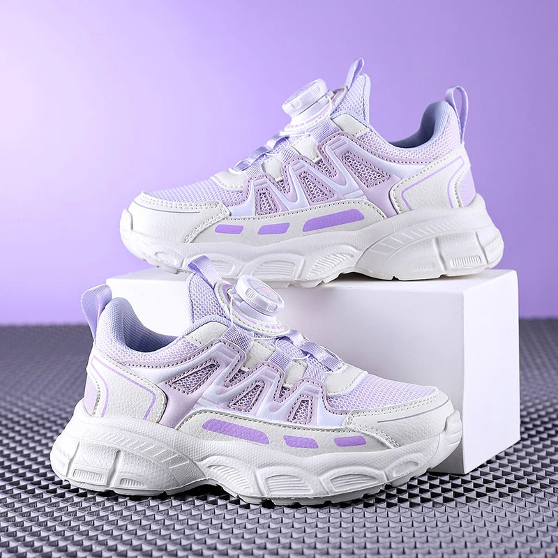 Hot Sell Children Shoes Size 28-39 Boys Fashion Sneakers Girls Sport Running Shoes Kids Breathable Casual Trainers Outdoor Shoes