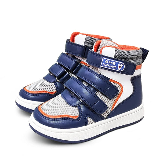 Toddlers Boys Medical Orthopedic Shoes for Kids Mesh Leather Children Sneakers Clubfoot Flatfeet Ankle Support Tennis Footwear