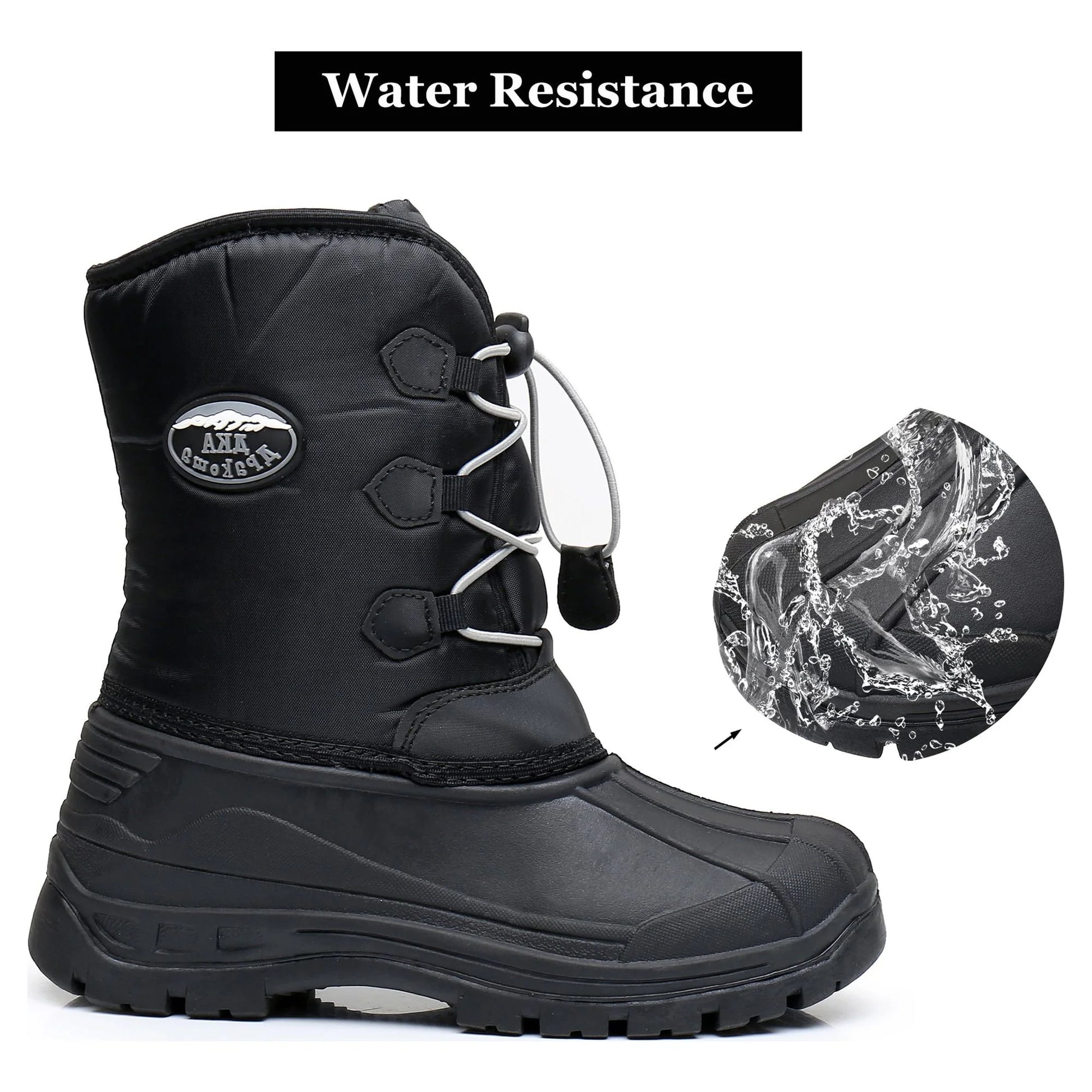 Kids Boys Winter Snow Boots Insulated Watetproof Boys Winter Boots(Little Kid/Big Kid)
