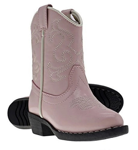 Lil Cowboy Pointed Toe Classic Western Boots (Toddler/Little Kid)