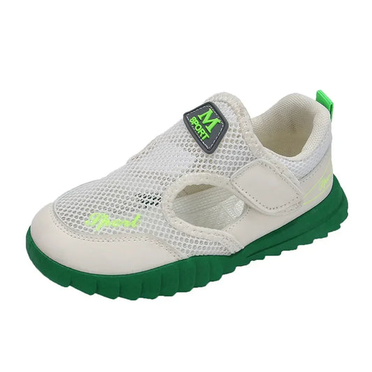 2024 Fashion Sneakers for Boys Summer Sports Sandals Little Girls Hollow Breathable Running Shoes Children Summer Sneaker G06062