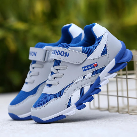 Children Sport Shoes for Boys Breathable Sneaker Lightweight Soft Soled Running Shoes Comfort Students Walking Casual Shoes